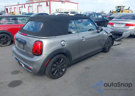 2019 Mini Convertible Cooper S из США, поврежденный, VIN WMWWG9C57K3E39618